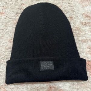 RAG AND BONE BEANIE BLACK